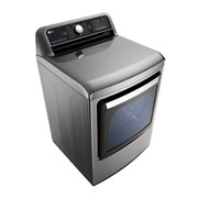 LG Secadora Carga Frontal Inteligente con ciclos de vapor Steam Fresh™ y Sensor Dry™ 25 Kg color Acero con Conectividad LG ThinQ, DT25VTSG