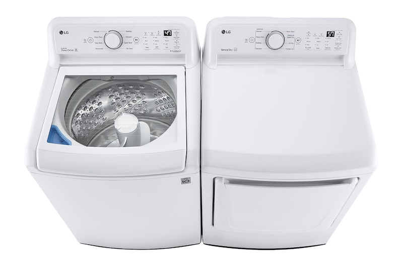 LG Secadora de gas LG Sensor Dry 25 kg, DT25WTGK