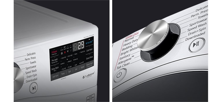 Visiblemente mejorado, con una perilla de metal más grande y un panel más fácil de leer para mejor control.