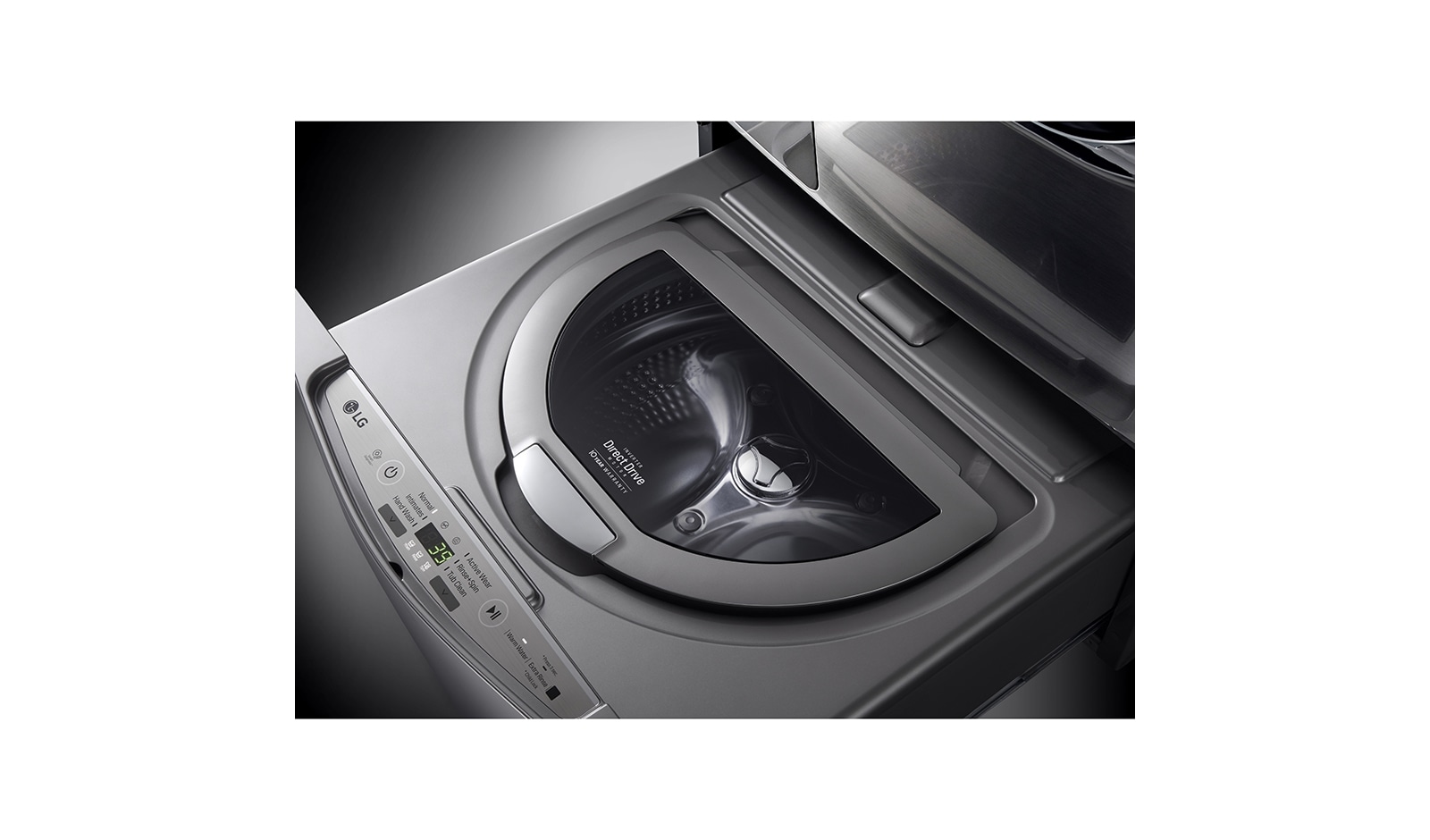 LG Lavadora TWINWash™ Mini Inverter DD 3.5kg, WD100CV