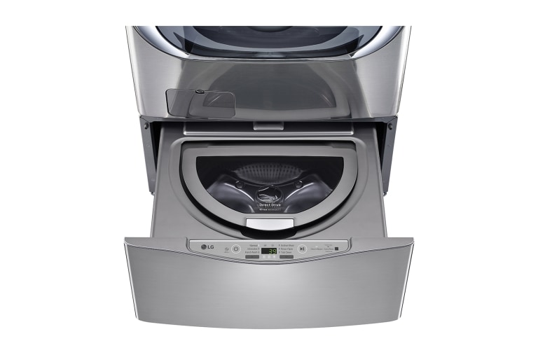 Vista frontal de Lavadora TWINWash™ Mini Inverter DD 3.5kg WD100CV