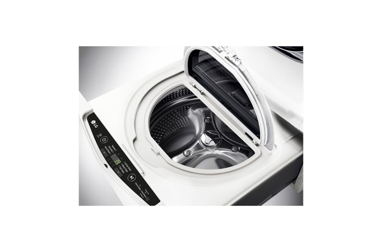 LG Lavadora TWINWash™ Mini 3 Motion con Motor Inverter Direct Drive 3.5 Kg color Blanco, WD100CW