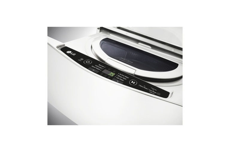 LG Lavadora TWINWash™ Mini 3 Motion con Motor Inverter Direct Drive 3.5 Kg color Blanco, WD100CW