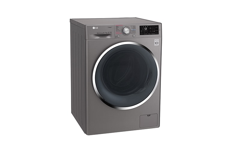 LG Lavasecadora Carga Frontal 6 Motion DD con Motor Inverter Direct Drive 10Kg/6Kg color acero, WD10SB6