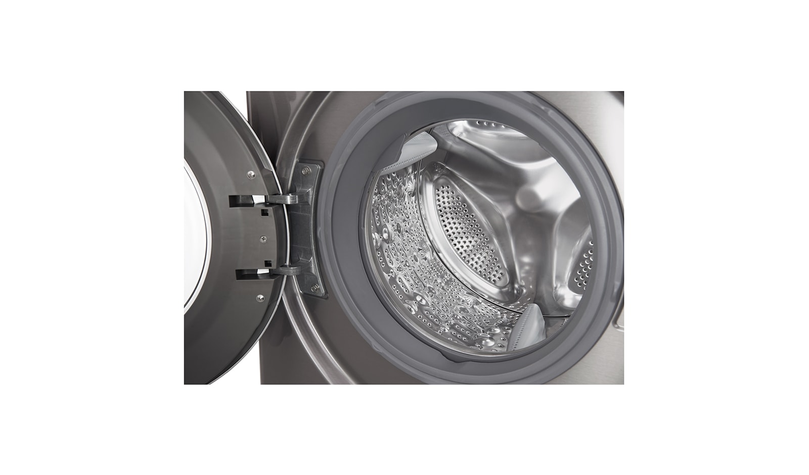 LG Lavasecadora Carga Frontal 6 Motion DD con Motor Inverter Direct Drive 10Kg/6Kg color acero, WD10SB6