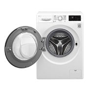 LG Lavasecadora Carga Frontal 6 Motion DD con Motor Inverter Direct Drive, Smart Diagnosis™ 10.1Kg/6Kg color Blanca, WD10WB6