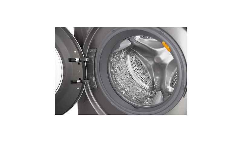 LG Lavasecadora Smart Carga Frontal 6 Motion DD con Motor Inverter Direct Drive 12Kg/7Kg color acero, WD12SB6