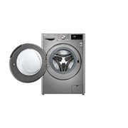 LG Lavasecadora Carga Frontal 6 Motion DD con Motor Inverter AI Direct Drive, 12Kg / 7Kg color Acero, WD12VVC3S6C