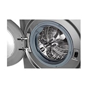 LG Lavasecadora Carga Frontal 6 Motion DD con Motor Inverter AI Direct Drive, 12Kg / 7Kg color Acero, WD12VVC3S6C