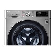 LG Lavasecadora Carga Frontal 6 Motion DD con Motor Inverter AI Direct Drive, 12Kg / 7Kg color Acero, WD12VVC3S6C