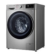 LG Lavasecadora Carga Frontal 6 Motion DD con Motor Inverter AI Direct Drive, 12Kg / 7Kg color Acero, WD12VVC3S6C