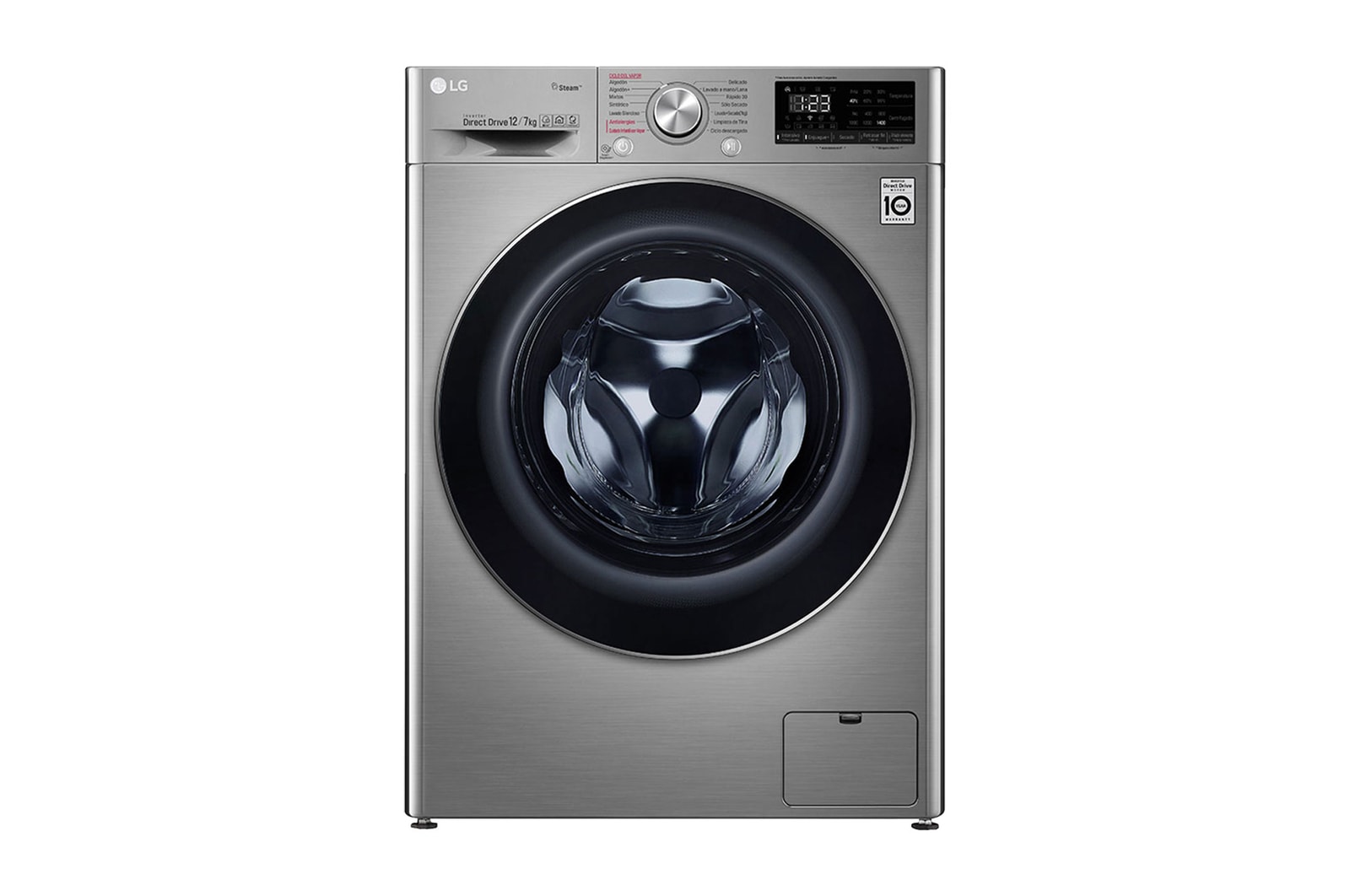 Washing machine front view