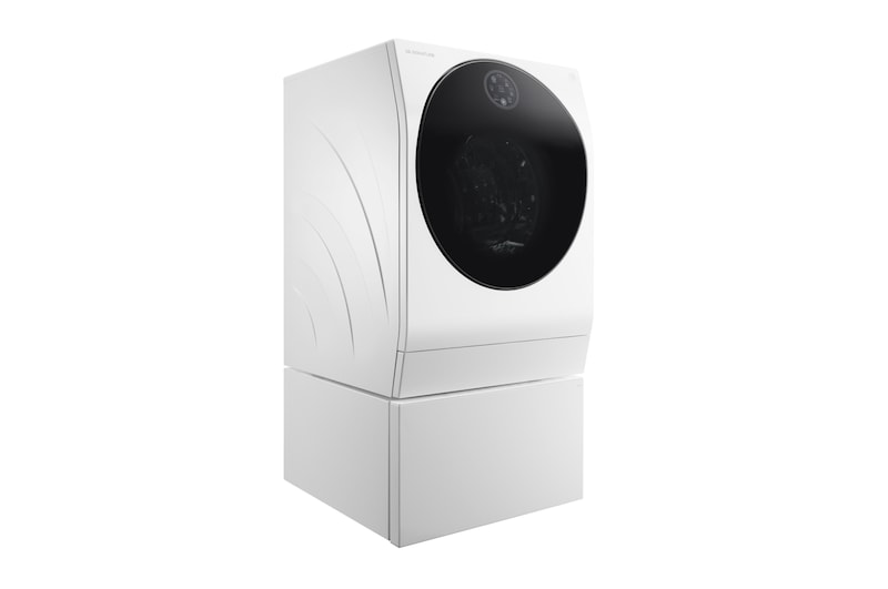 LG Lavasecadora Smart LG SIGNATURE TWINWash™ 6 Motion DD con Motor Inverter Direct Drive, SmartThinQ™ 12kg/7kg color Blanca, WD12WTS6