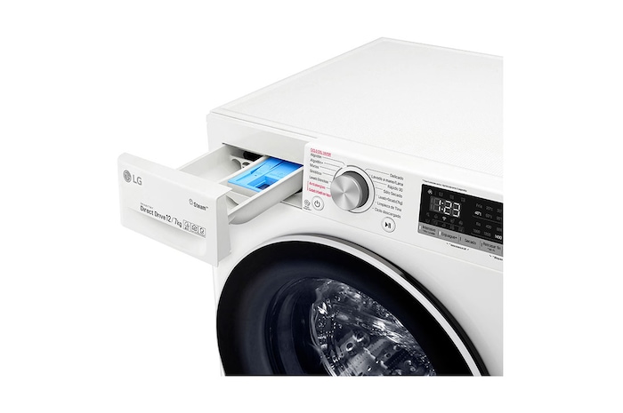 LG Lavasecadora Carga Frontal AI DD™ 12/7 kg, WD12WVC4S6