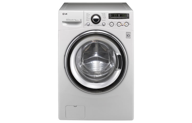 Vista frontal de LAVASECADORA LG 6 MOTION DD™ CARGA FRONTAL WD1451RD