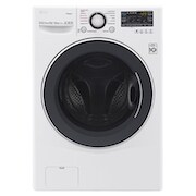 Vista frontal de Lavasecadora Carga Frontal 6 Motion DD con Motor Inverter Direct Drive, Smart Diagnosis™ 15Kg/8Kg color Blanca WD1571RD