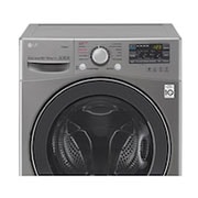 LG Lavasecadora Carga Frontal 6 Motion DD con Motor Inverter Direct Drive, Smart Diagnosis™ 15Kg/8Kg color Deluxe steel, WD1577RD