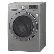 LG Lavasecadora Carga Frontal 6 Motion DD con Motor Inverter Direct Drive, Smart Diagnosis™ 15Kg/8Kg color Deluxe steel, WD1577RD