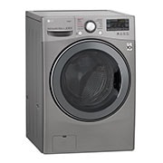 LG Lavasecadora Smart Carga Frontal 6 Motion DD con Motor Inverter Direct Drive, Smart Diagnosis™ 15Kg/8Kg color Deluxe steel, WD15SGS6