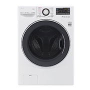Vista frontal de Lavasecadora Smart Carga Frontal 6 Motion DD con Motor Inverter Direct Drive, Smart Diagnosis™ 15Kg/8Kg color Blanca WD15WGS6