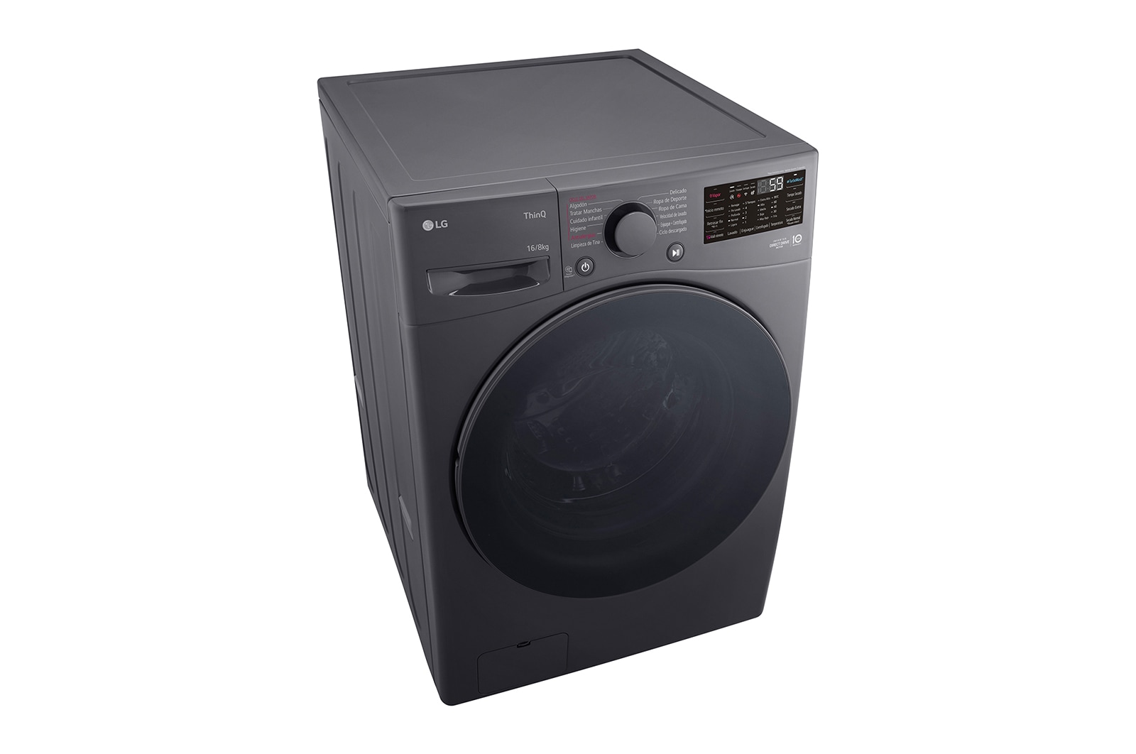 LG Lavasecadora Carga Frontal AI DD™  16kg/ 8kg, WD16MG2S6P