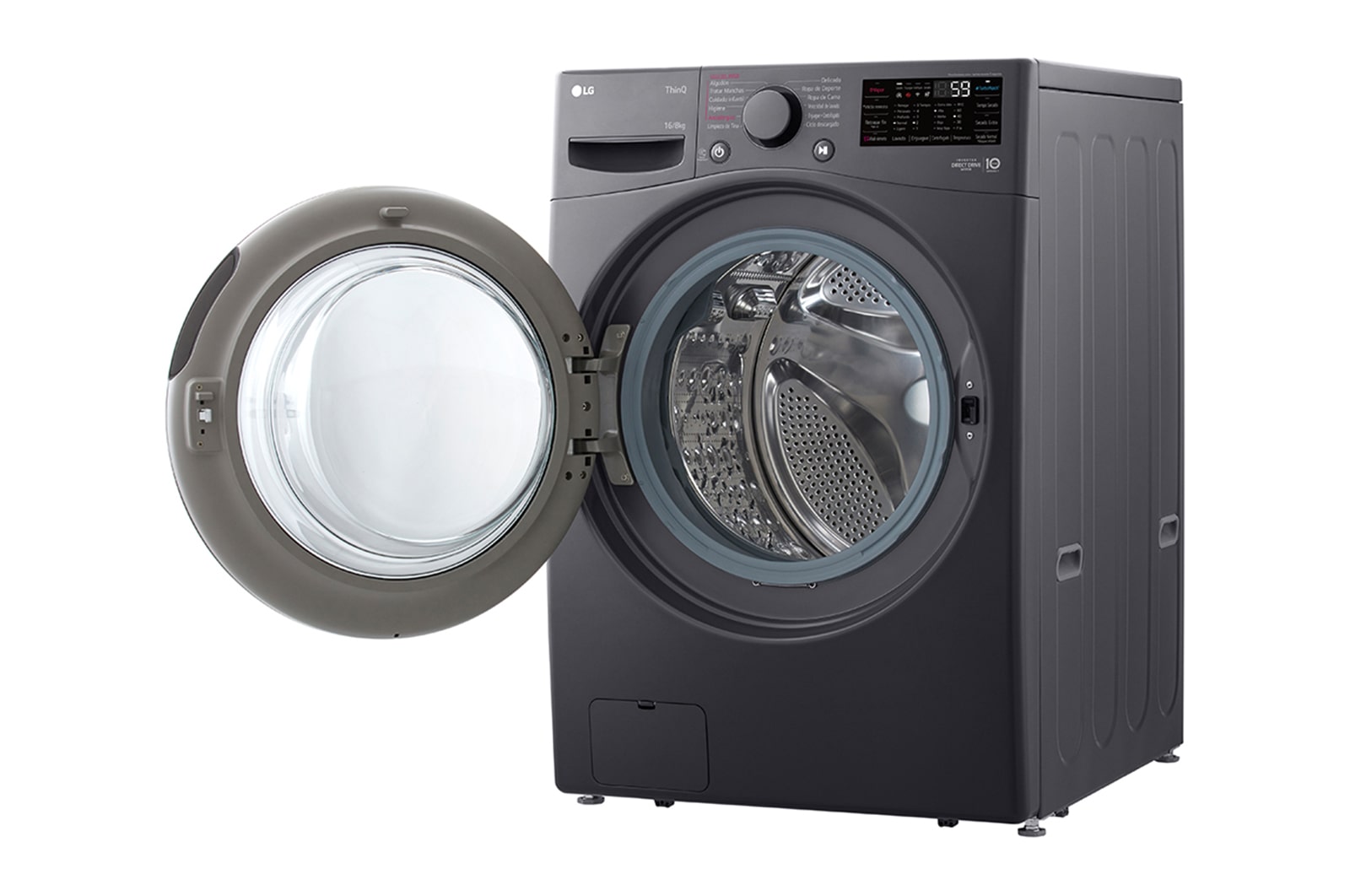 LG Lavasecadora Carga Frontal AI DD™  16kg/ 8kg, WD16MG2S6P