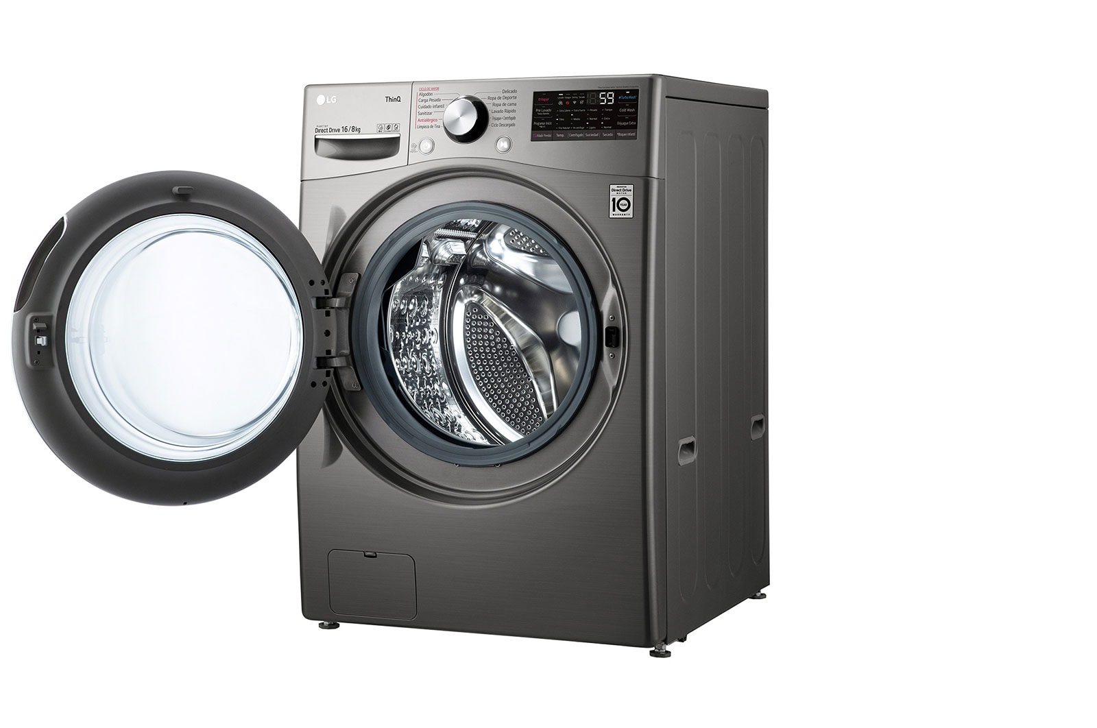 LG Lavasecadora Carga Frontal AI DD™  16Kg/8Kg, WD16SG2S6