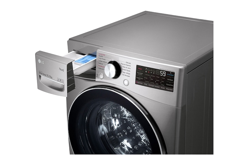 LG Lavasecadora Carga Frontal AI DD™  16Kg/8Kg, WD16SG2S6