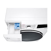 LG Lavasecadora Carga Frontal Inteligente 6 Motion DD con Motor Inverter AI Direct Drive™, TurboWash™ y LG ThinQ, 16Kg / 8Kg – Blanca, WD16WG2S6P