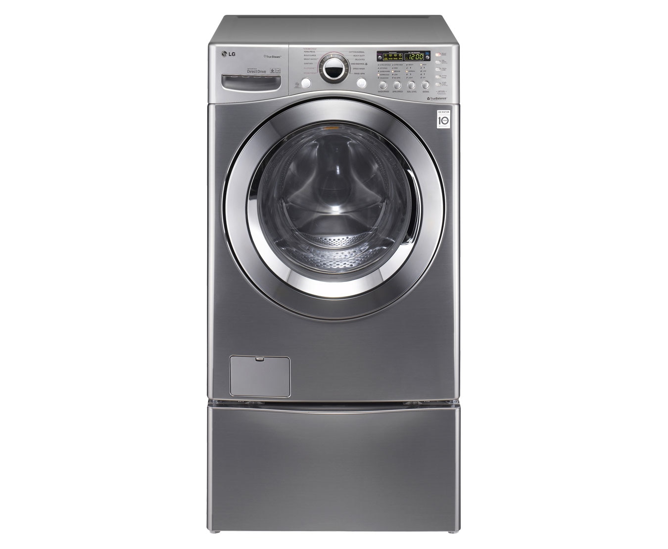 Vista frontal de LAVASECADORA LG CARGA FRONTAL WD1873RDS