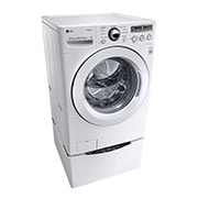 LG Lavasecadora Carga Frontal 6 Motion DD con Motor Inverter Direct Drive, 18Kg/9Kg color Blanca Compatible con LG TWINWash™ Mini, WD18WN6