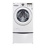 LG Lavasecadora Carga Frontal 6 Motion DD con Motor Inverter Direct Drive, 18Kg/9Kg color Blanca Compatible con LG TWINWash™ Mini, WD18WN6
