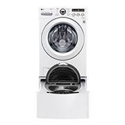 LG Lavasecadora Carga Frontal 6 Motion DD con Motor Inverter Direct Drive, 18Kg/9Kg color Blanca Compatible con LG TWINWash™ Mini, WD18WN6