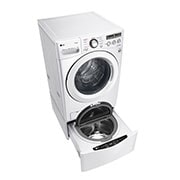 LG Lavasecadora Carga Frontal 6 Motion DD con Motor Inverter Direct Drive, 18Kg/9Kg color Blanca Compatible con LG TWINWash™ Mini, WD18WN6
