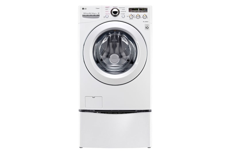 LG Lavasecadora Carga Frontal 6 Motion DD con Motor Inverter Direct Drive, 18Kg/9Kg color Blanca Compatible con LG TWINWash™ Mini, WD18WN6