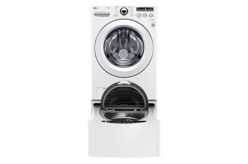 LG Lavasecadora Carga Frontal 6 Motion DD con Motor Inverter Direct Drive, 18Kg/9Kg color Blanca Compatible con LG TWINWash™ Mini, WD18WN6