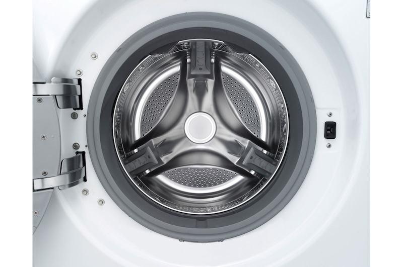 LG Lavasecadora Carga Frontal 6 Motion DD con Motor Inverter Direct Drive, 18Kg/9Kg color Blanca Compatible con LG TWINWash™ Mini, WD18WN6