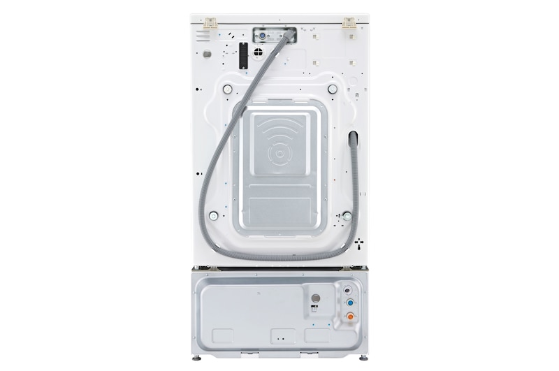 LG Lavasecadora Carga Frontal 6 Motion DD con Motor Inverter Direct Drive, 18Kg/9Kg color Blanca Compatible con LG TWINWash™ Mini, WD18WN6