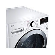 LG Lavasecadora LG Carga Frontal Inteligente Inverter DD con 6 Motion DD 20Kg / 11Kg -Blanca - WD20WV2S6 con Conectividad LG ThinQ, WD20WV2S6