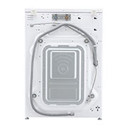 LG Lavasecadora LG Carga Frontal Inteligente Inverter DD con 6 Motion DD 20Kg / 11Kg -Blanca - WD20WV2S6 con Conectividad LG ThinQ, WD20WV2S6