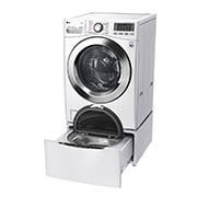 LG Lavasecadora Smart Carga Frontal 6 Motion DD con Motor Inverter Direct Drive, 20Kg/11Kg color Blanca Compatible con LG TWINWash™ Mini, WD20WVS6
