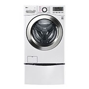 LG Lavasecadora Smart Carga Frontal 6 Motion DD con Motor Inverter Direct Drive, 20Kg/11Kg color Blanca Compatible con LG TWINWash™ Mini, WD20WVS6