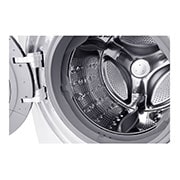 LG Lavasecadora Smart Carga Frontal 6 Motion DD con Motor Inverter Direct Drive, 20Kg/11Kg color Blanca Compatible con LG TWINWash™ Mini, WD20WVS6