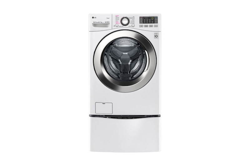 LG Lavasecadora Smart Carga Frontal 6 Motion DD con Motor Inverter Direct Drive, 20Kg/11Kg color Blanca Compatible con LG TWINWash™ Mini, WD20WVS6