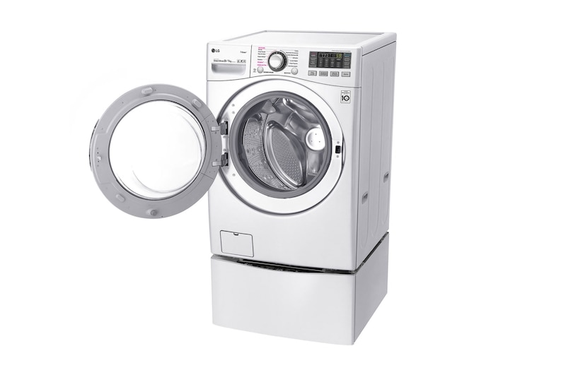 LG Lavasecadora Smart Carga Frontal 6 Motion DD con Motor Inverter Direct Drive, 20Kg/11Kg color Blanca Compatible con LG TWINWash™ Mini, WD20WVS6