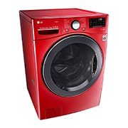 LG Lavasecadora LG Carga Frontal  Inverter DD con Ciclos con vapor Steam™ 22Kg / 13Kg - Roja - WD22R2VS6 , WD22RV2S6