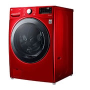 LG Lavasecadora LG Carga Frontal  Inverter DD con Ciclos con vapor Steam™ 22Kg / 13Kg - Roja - WD22R2VS6 , WD22RV2S6