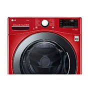 LG Lavasecadora LG Carga Frontal  Inverter DD con Ciclos con vapor Steam™ 22Kg / 13Kg - Roja - WD22R2VS6 , WD22RV2S6