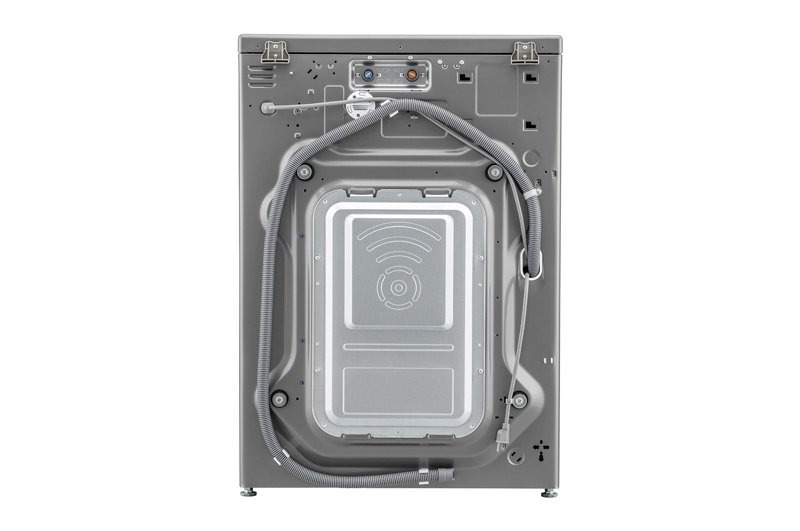 LG Lavasecadora LG Carga Frontal Inteligente Inverter DD con conectividad ThinQ con 6 Motion DD 22Kg / 13Kg – Acero Negro – WD22VV2S6, WD22VV2S6