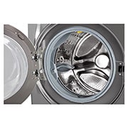 LG Lavasecadora LG Carga Frontal Inteligente Inverter DD con conectividad ThinQ con 6 Motion DD 22Kg / 13Kg – Acero Negro – WD22VV2S6, WD22VV2S6
